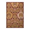 *Click on pic. for Add'l Sizes* Augusta Traditional Oriental Floral Damask Indoor Area Rugs, Red *Free Shipping on orders over $46*