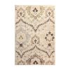 *Click on pic. for Add'l Sizes* Augusta Traditional Oriental Floral Damask Indoor  Area Rugs and Runners, Ivory *Free Shipping on orders over $46*