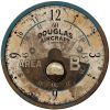 *Click on pic. for Add'l Sizes* Vintage Teal Aviator's Wall Clock
