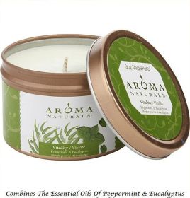 *Click on pic. for Add'l Scents* SOY AROMATHERAPY CANDLE  2.8oz. (Name: Vitality)