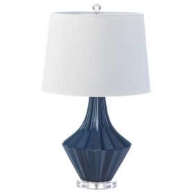 *Click on pic. for Add'l Colors* Porcelain Table Lamp *Free Shipping* (Color: Blue/White)