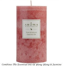 *Click on pic for Add'l Scents* AROMA NATURALS AROMATHERAPY CANDLE (Name: Romance)